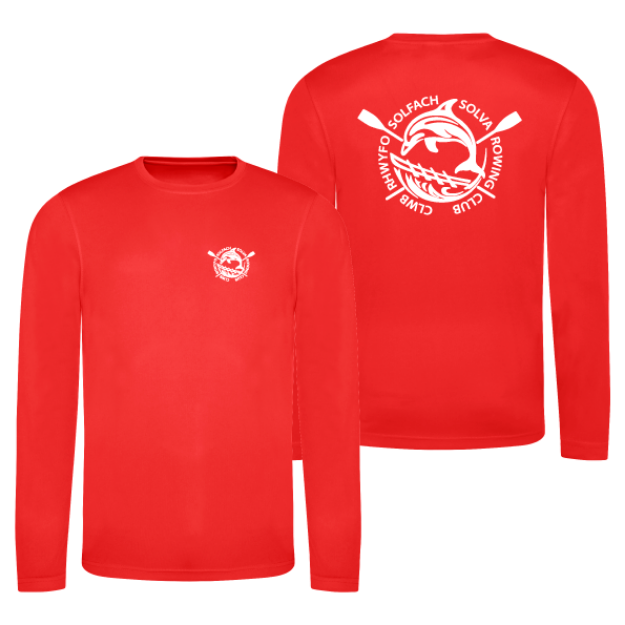 Picture of Solva Rowing Club - Long Sleeve Performance T-Shirts