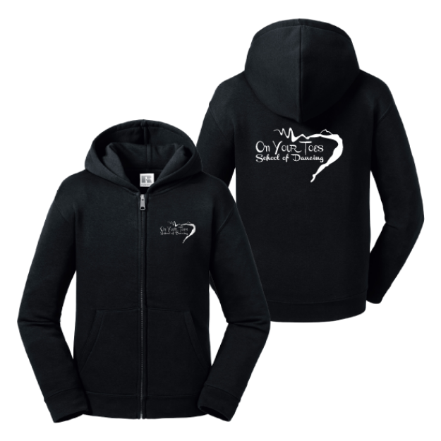 Picture of On Your Toes School Of Dancing - Kids Zip Hoodie