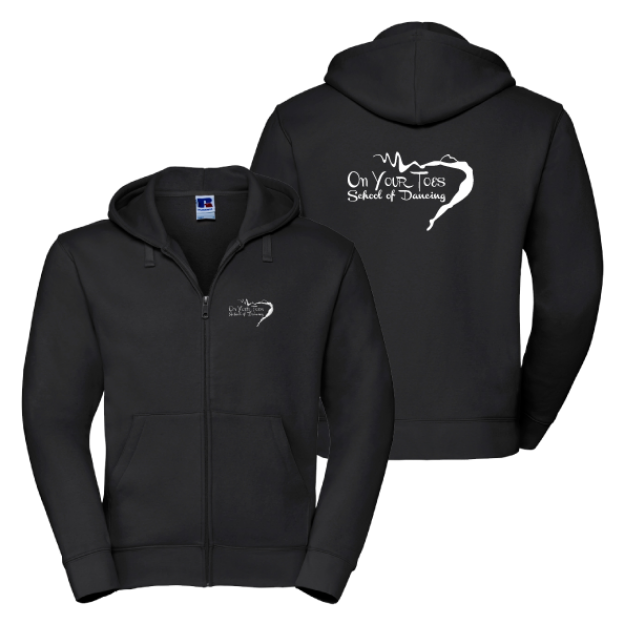 Picture of On Your Toes School Of Dancing - Unisex Zip Hoodie