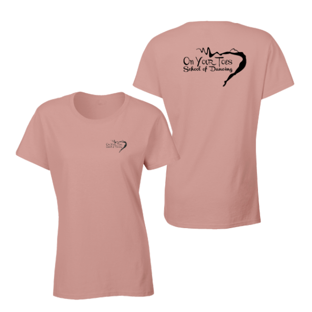 Picture of On Your Toes School Of Dancing - Ladies Fit T-Shirts