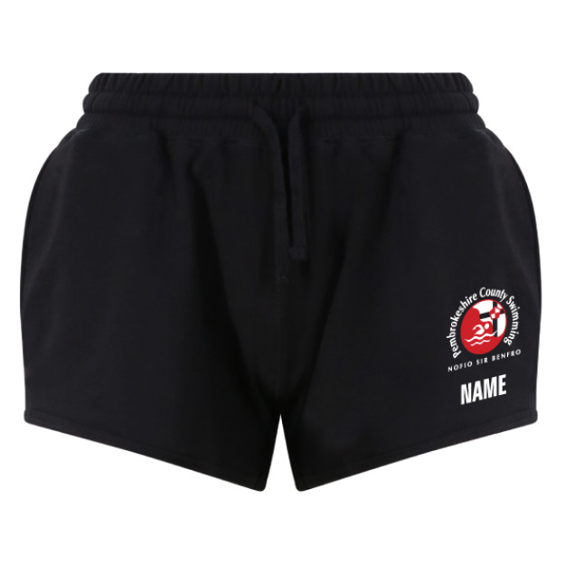 Picture of Pembrokeshire County Swimming - Ladies Fit Jogger Shorts