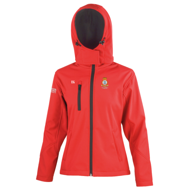 Picture of 1054 (Llanelli) Sqn RAF Air Cadets - Ladies Fit Hooded Softshell Jacket